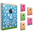 Gpta Versus Spiralli Karton Kapak Defter A4 80 YP izgili