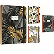 Gpta Flora Notes plik Dikili Sert Kapak Defter A5 120 Yaprak Kareli