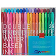 Donga My Color 36 Renk 2 ift Tarafl Keeli Kalem HLS.210136