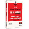 2021 KPSS Eitim Bilimleri Tek Kitap Konu zetli Soru Bankas ve Tamam zml 5li TG Deneme Yarg Yaynlar