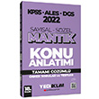 2022 KPSS-ALES-DGS Saysal Szel Mantk Konu Anlatm Yediiklim Yaynlar