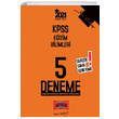 2021 KPSS Eitim Bilimleri Son k Tamam zml 5 Deneme Yarg Yaynlar