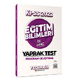 2022 KPSS Eitim Bilimleri Program Gelitirme Yaprak Test ek Kopart Yediiklim Yaynlar