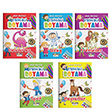 Gong ocuk Okul ncesi Etkinlikli Boyama 3-7 Ya 5 Kitap Set Gong ocuk