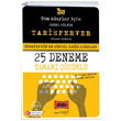 2021 Tm Adaylar in TARHPERVER Tamam zml 25 Deneme Yarg Yaynlar