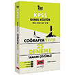 2022 KPSS Tm Adaylar Corafyaperver Corafya 25 Deneme zml Yarg Yaynlar