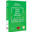 KPSS A Grubu Hukuk ktisat Maliye Muhasebe ek Koparl Yaprak Test Yarg Yaynlar