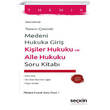 Themis Medeni Hukuka Giri Kiiler Hukuku ve Aile Hukuku Soru Bankas zml Sekin Yaynlar