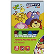 Jumbo Ykanabilir 12 Renk Pastel Boya Gpta