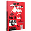KPSS Bir Hayale Serisi 30x15 Paragraf Denemeleri Benim Hocam Yaynlar
