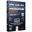 2022 KPSS ALES DGS Matematik Matematiin Knyesi 1 Soru Bankas zml Benim Hocam Yaynlar