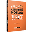 2022 KPSS Cebimdeki Notlar Trke Kitap Yediiklim Yaynlar