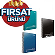3 L FRESCO Spiralli Plastik Defter A4 96 Yaprak izgili GP.3-4935000-2011