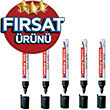 5 li Beyaz Yaz Tahtas Kalemi Siyah ED.ED360XL01 Edding