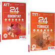 2022 TYT AYT Trke Edebiyat 24 Admda Konu Anlatml Soru Bankas Kazandran Set Snav Yaynlar