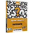 AYT Matematik Soru Bankas Altn Karma