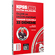 2022 Eitim Bilimleri lme ve Deerlendirme Tamam zml 33 Deneme Benim Hocam Yaynlar