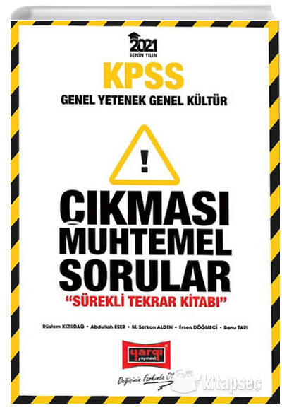 2021 KPSS Genel Yetenek Genel Kltr zml kmas Muhtemel Sorular Yarg Yaynlar