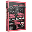 2022 ABT Okul ncesi retmenlii Tamam zml Soru Bankas 5 Deneme laveli Benim Hocam Yaynlar