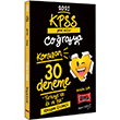2021 KPSS Tm Adaylar in Genel Kltr Corafya Konuan 30 Deneme Yarg Yaynlar 