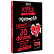 2021 KPSS Tm Adaylar in Genel Yetenek Matematik Konuan 30 Deneme Yarg Yaynlar 