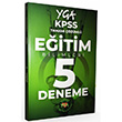2022 KPSS Eitim Bilimleri 5 Deneme zml YGA Akademi Yaynlar