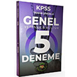 2022 KPSS Genel Yetenek Genel Kltr 5 Deneme zml YGA Akademi Yaynlar
