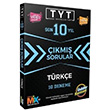 TYT Trke km Sorular Tpk Basm 10 Deneme nller Yaynlar