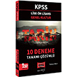 KPSS Lise n Lisans Genel Kltr Tarih Tamam zml 10 Deneme Yarg Yaynlar