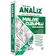 KPSS A Grubu Analiz Maliye Soru Bankas zml 5.Bask Monopol Yaynlar