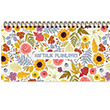 Keskin Color Sunflower 13x27 Spiralli Haftalk Planner