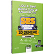 2022 8.Snf LGS Din Kltr ve Ahlak Bilgisi SES Deneme Serisi 20 Deneme Benim Hocam Yaynlar