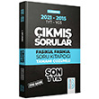 2009-2021 YKS 1.Oturum Son 7 Yl Tpk Basm Fasikl Fasikl km Sorular Benim Hocam Yaynlar