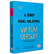 6. Snf VIP Tm Dersler Konu Anlatml Mavi Kitap Editr Yaynevi