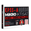 KPSS A Grubu Mikro ktisat Video Ders Notlar Benim Hocam Yaynlar