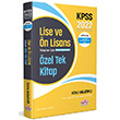 2022 KPSS Lise ve nlisans Adaylar in zel Tek Kitap Konu Anlatml Editr Yaynevi