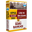 2022 KPSS Lise ve n Lisans Cevapl zml Soru Bankas Data Yaynlar