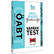 2022 ABT Okul ncesi retmenlii Yaprak Test Yarg Yaynlar