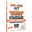 2009-2021 AYT Trk Dili ve Edebiyat Son 13 Yl Tpk Basm Konularna Gre Dzenlenmi Tamam zml km Sorular Benim Hocam Yaynlar