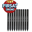10 lu Bro Siyah Tkenmez Kalem 1 mm Pensan PNS.PE02270TKSYAH
