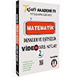 TYT DGS KPSS ALES MS Matematik Denklem Eitsizlik Video Ders Notlar Tasar Eitim