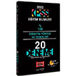 KPSS Eitim Bilimleri retim Yntem Teknikleri 100 de 100 20 Deneme zml Yarg Yaynlar