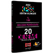 KPSS Eitim Bilimleri Geliim Psikolojisi 100 de 100 20 Deneme zml Yarg Yaynlar