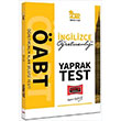 2022 ABT ngilizce retmenlii Yaprak Test Yarg Yaynlar
