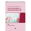 Sosyal Hizmet almalar-2 nsan Deeri ve Deerlemeleri Ekin Yaynlar