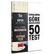 2022 KPSS Lise n Lisans Matematik Konularna Gre Dzenlenmi 50 Yaprak Test Yarg Yaynlar