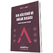 TYT AYT Din Kltr ve Ahlak Bilgisi Konu Anlatm Avantaj Yaynlar