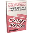2020 ABT lkretim Matematik retmenlii Tamam zml 10 Deneme Snav Yediiklim Yaynlar 
