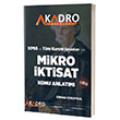 A Kadro KPSS A Grubu Mikro ktisat Konu Anlatml 4.Bask A Kadro Yaynlar