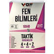 AYT Fen Bilimleri Taktik Bende 10 x 40 Denemeleri Vaf Yaynlar